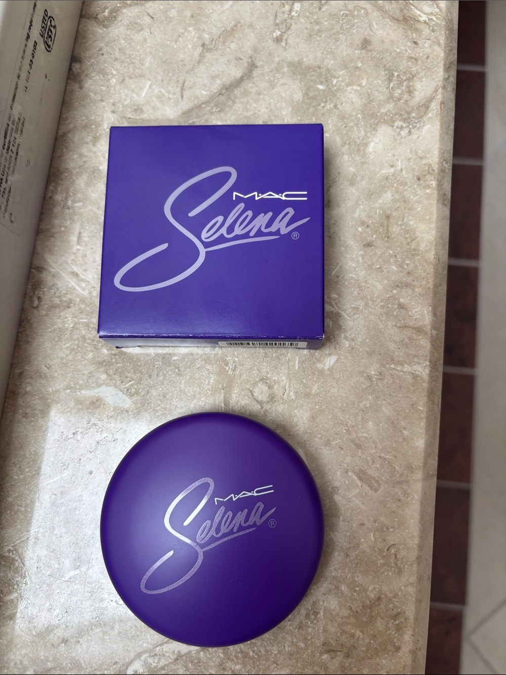 MAC Selena Limited Edition Purple Compact